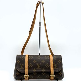 ルイヴィトン(LOUIS VUITTON)の【ベタ無し】ルイ・ヴィトン M51159 ポシェット・マレル ウエストバッグ ウエストポーチ クラッチバッグ 2way ブラウン モノグラム LOUIS VUITTON【中古】(ボディバッグ/ウエストポーチ)