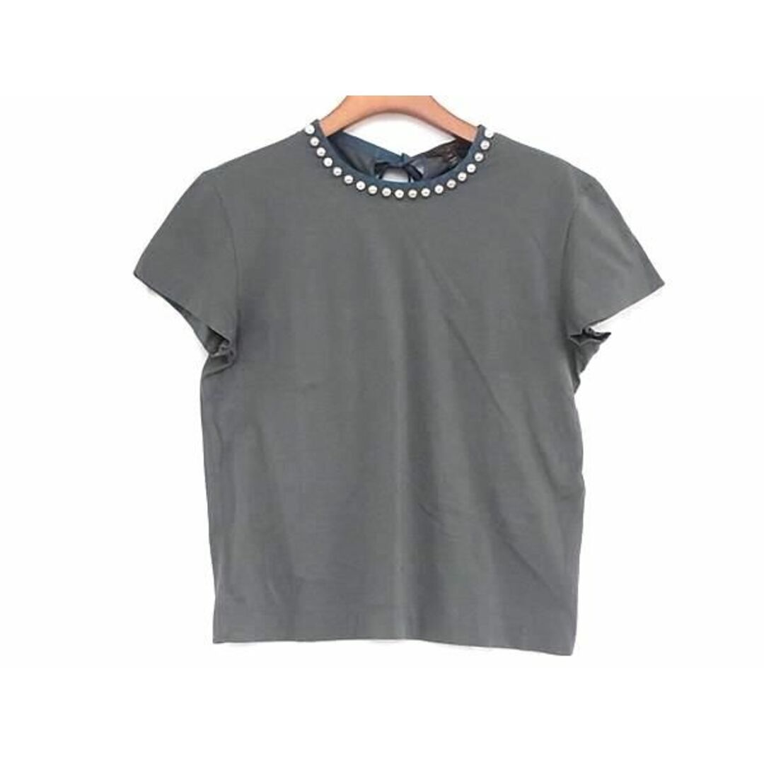 LOUIS VUITTON(ルイヴィトン)の■極美品■ LOUIS VUITTON ルイヴィトン コットン100％ 半袖 Tシャツ トップス 洋服 サイズ M レディース グレー系 AW3120 レディースのトップス(シャツ/ブラウス(半袖/袖なし))の商品写真