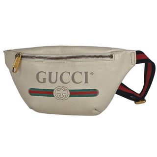 グッチ(Gucci)の【在庫一掃】 グッチ ロゴ ウエストバッグ レディース 【中古】(ボディバッグ/ウエストポーチ)