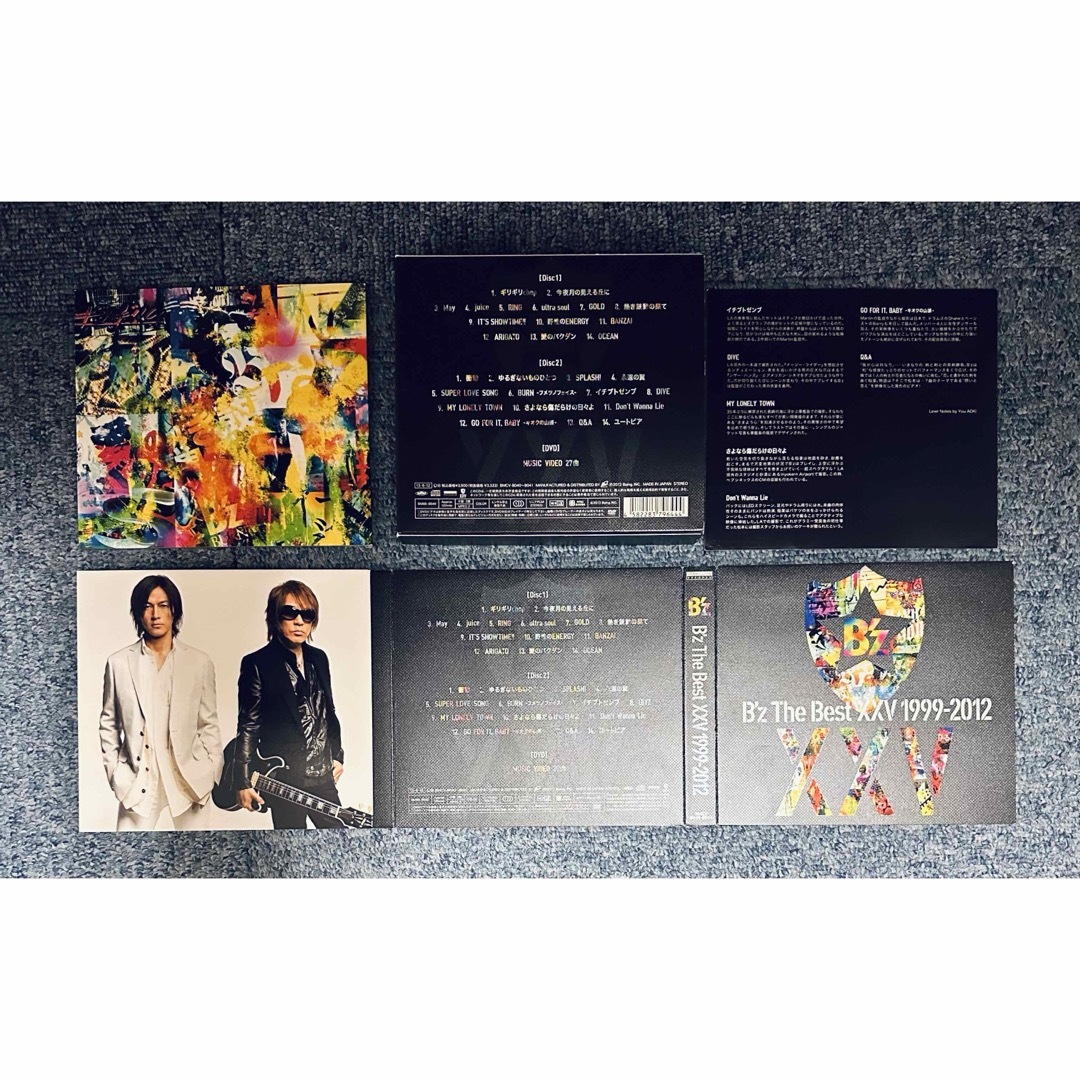 B'z The Best XXV 1988-1998 1999-2012 6枚組 エンタメ/ホビーのCD(ポップス/ロック(邦楽))の商品写真