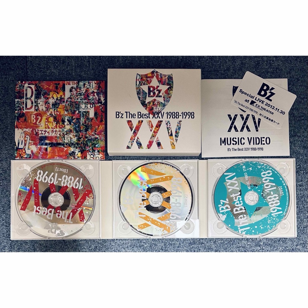 B'z The Best XXV 1988-1998 1999-2012 6枚組 エンタメ/ホビーのCD(ポップス/ロック(邦楽))の商品写真