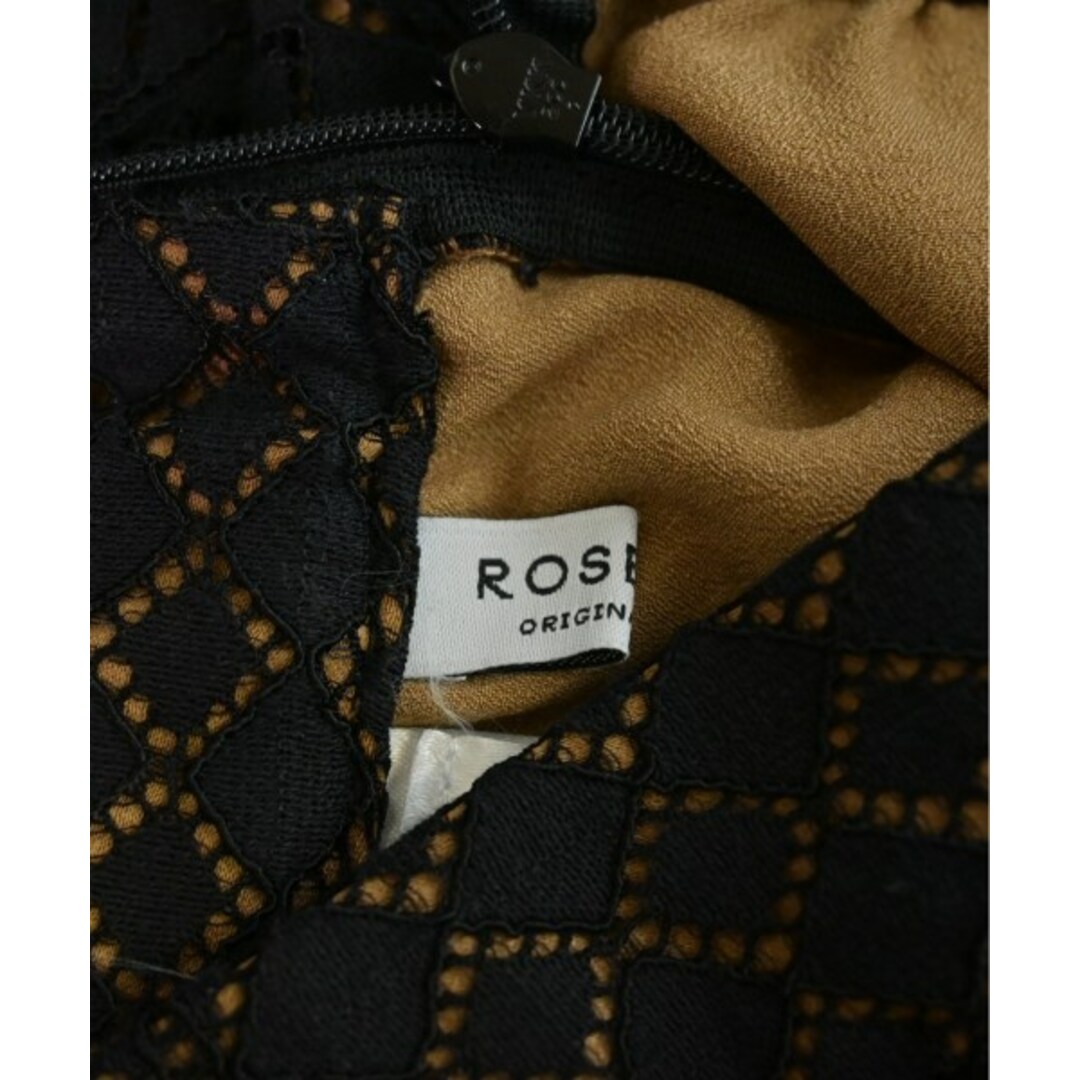 ROSE BUD(ローズバッド)のROSE BUD ローズバット ロング・マキシ丈スカート F 黒(レース) 【古着】【中古】 レディースのスカート(ロングスカート)の商品写真