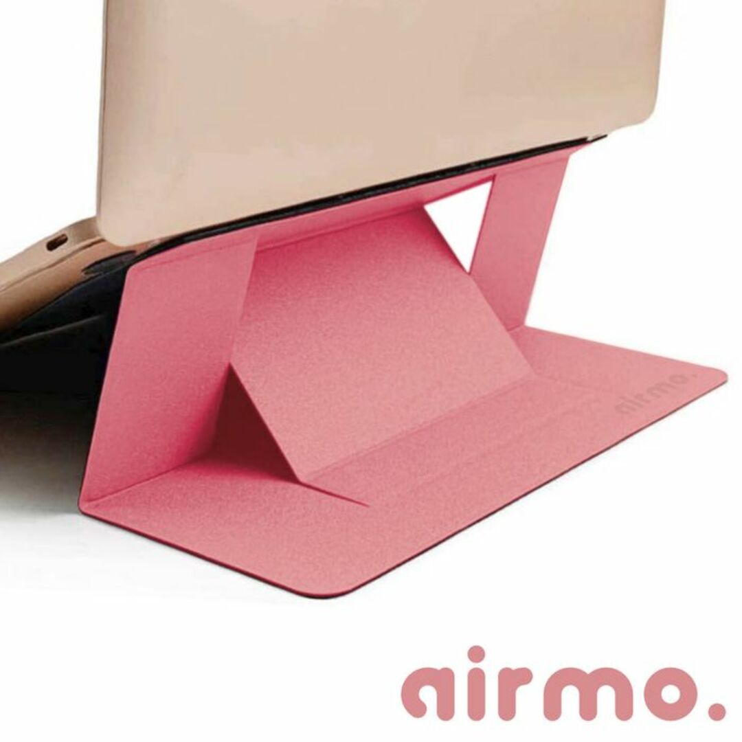 ートパソコン MOFT chrome book スタンド airmo ピンク スマホ/家電/カメラのPC/タブレット(PC周辺機器)の商品写真