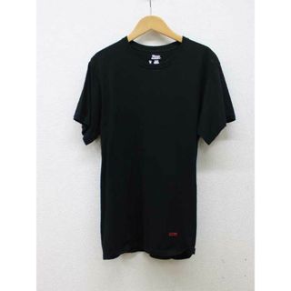 シュプリーム(Supreme)の【新入荷】■SUPREME × Hanes/シュプリーム ヘインズ■タグレスTシャツ/半袖 ブラック/黒 メンズ S/P【中古】春夏秋冬 514042(ポロシャツ)