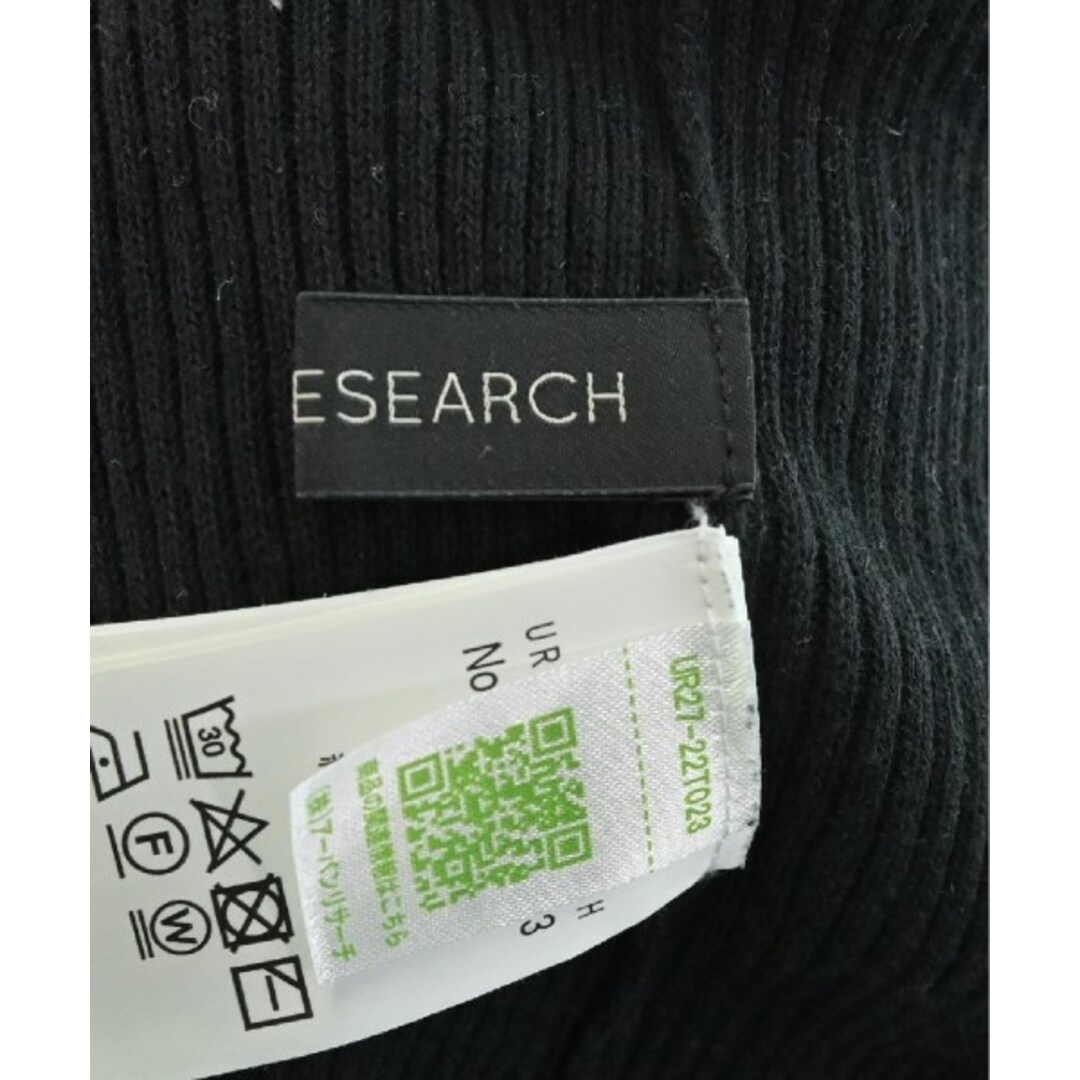 URBAN RESEARCH(アーバンリサーチ)のURBAN RESEARCH アーバンリサーチ ニット・セーター F 黒 【古着】【中古】 レディースのトップス(ニット/セーター)の商品写真