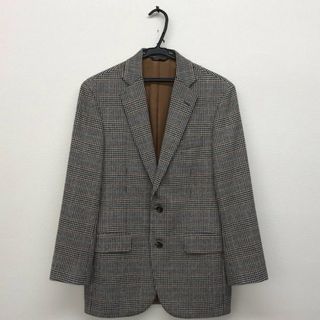 ブルックスブラザース(Brooks Brothers)の『USED美品』 Brooks Brothers ブルックスブラザーズ  Mサイズ テーラードジャケット 毛/キュプラ グレー メンズ【中古】(テーラードジャケット)