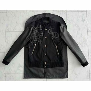 クロムハーツ(Chrome Hearts)の超美品 CHROME HEARTSクロムハーツ レターマンジャケット Mサイズ (その他)