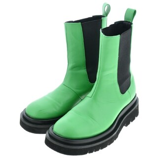 メゾンスペシャル(MAISON SPECIAL)のMAISON SPECIAL ブーツ EU36(22.5cm位) 緑x黒 【古着】【中古】(ブーツ)