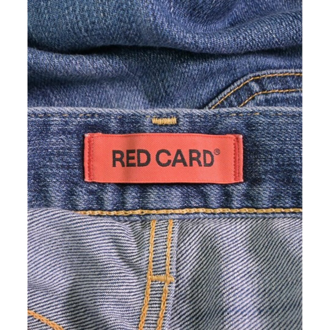 RED CARD(レッドカード)のRED CARD レッドカード デニムパンツ 23(XS位) 青(デニム) 【古着】【中古】 レディースのパンツ(デニム/ジーンズ)の商品写真
