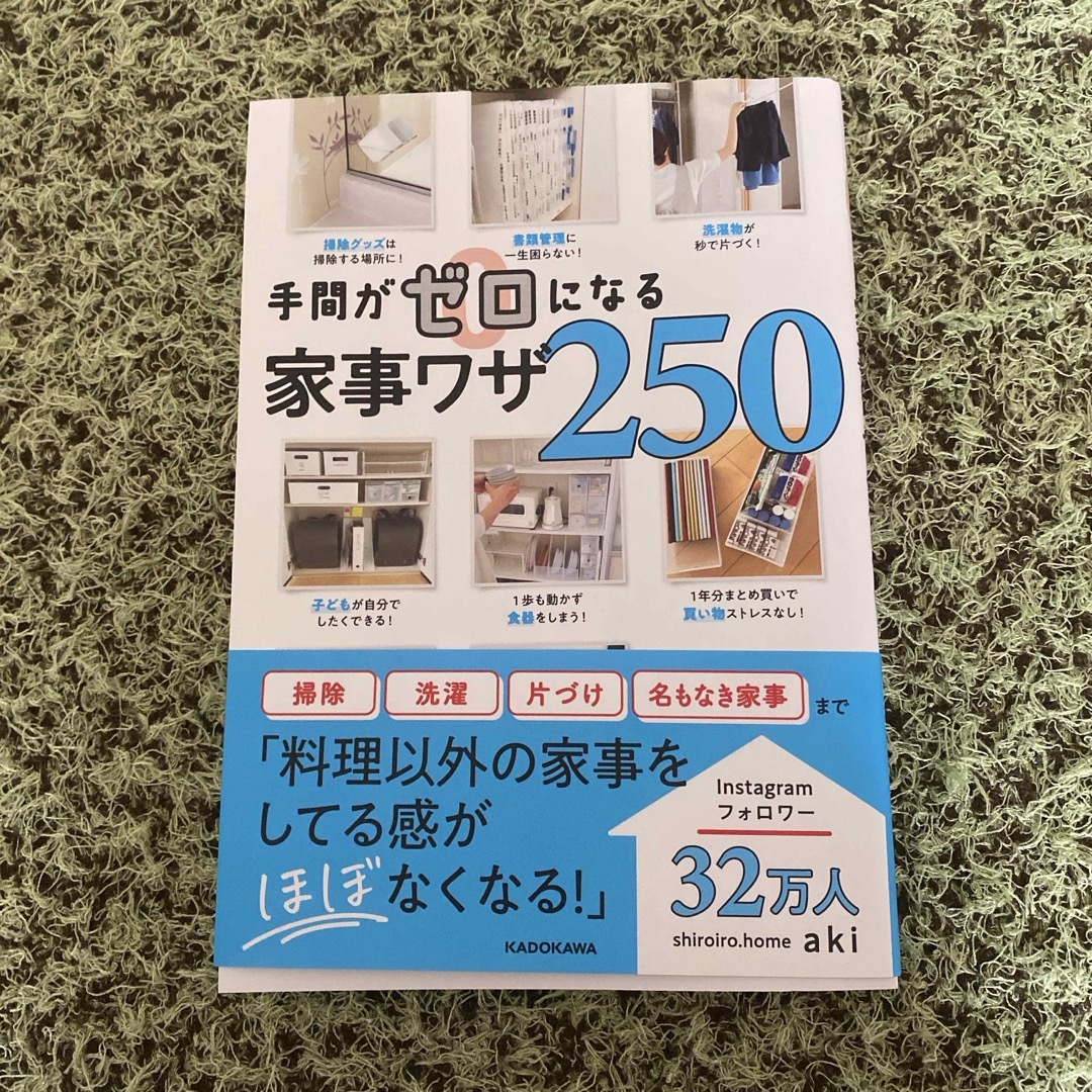 手間がゼロになる家事ワザ２５０ エンタメ/ホビーの本(住まい/暮らし/子育て)の商品写真