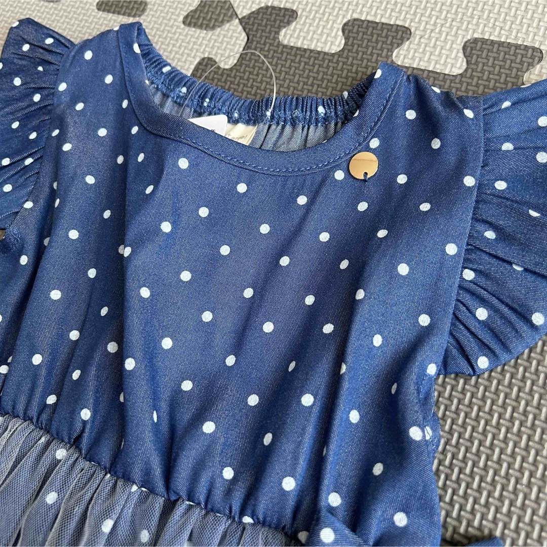 キッズ　ワンピース　90  キッズ/ベビー/マタニティのキッズ服女の子用(90cm~)(ワンピース)の商品写真