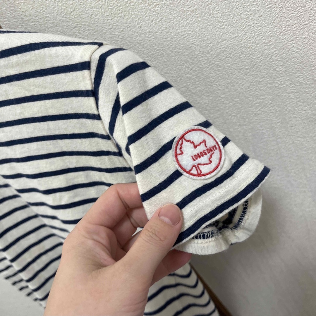 ロゴス　ボーダーT キッズ/ベビー/マタニティのキッズ服女の子用(90cm~)(Tシャツ/カットソー)の商品写真