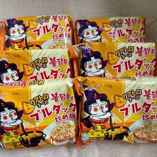 SAMYANG 山養 クアトロチーズ ブルダック 炒め麺 6袋セット(麺類)