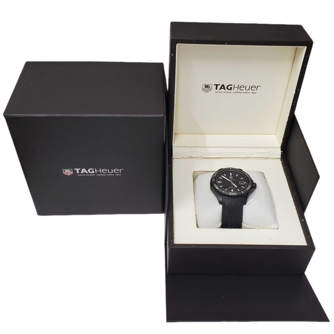 TAG Heuer(タグホイヤー)のTAG Heuer タグ ホイヤー アクアレーサー WAK2180 FT6027 中古 美品 自動巻 ラバーバンド メンズ 腕時計 32404K196 メンズの時計(腕時計(アナログ))の商品写真