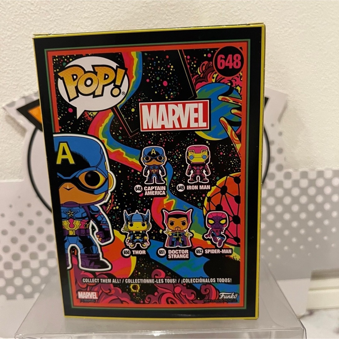 MARVEL - FUNKO POP! マーベル キャプテンアメリカ ブラック MARVEL - FUNKO POP! マーベル キャプテンアメリカ ブラック