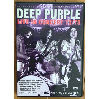 DEEP PURPLE / LIVE IN CONCERT 72/73(ミュージック)