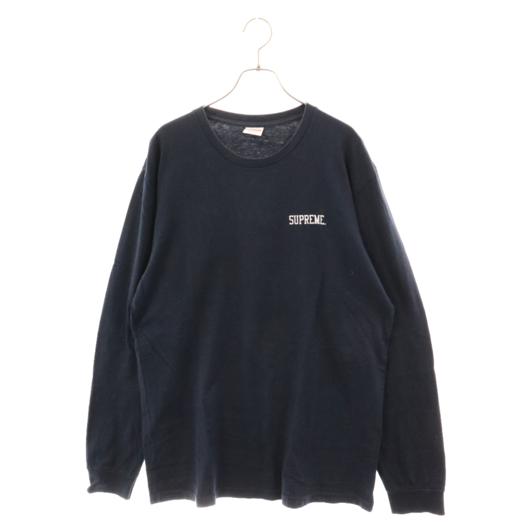 Supreme(シュプリーム)のSUPREME シュプリーム 16AW 荒木経惟 フラワーフォトプリント L/S カットソー Tシャツ 長袖 ネイビー メンズのトップス(Tシャツ/カットソー(七分/長袖))の商品写真