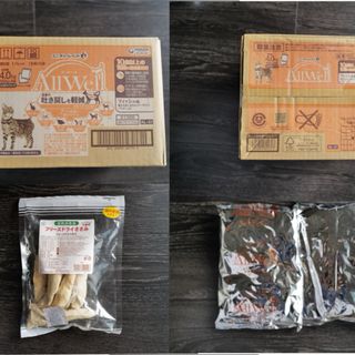 ユニチャーム(Unicharm)のAll Wellキャットフード 10歳以上用フィッシュ 500g×10袋＋おまけ(ペットフード)