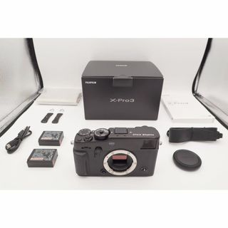 フジフイルム(富士フイルム)のショット数3,009枚【新品級 & 動作確認済】FUJIFILM X-Pro3 (ミラーレス一眼)