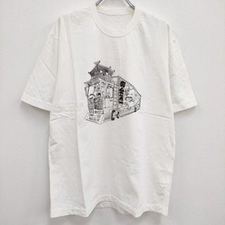 ブルーナボイン(BRUNABOINNE)のBRU NA BOINNE 新品 デコトラ子煩悩レスラーT No.8998 8S-245 XL 定価9900円 半袖Ｔシャツ ホワイト メンズ ブルーナボイン【中古】4-0405S♪(Tシャツ/カットソー(半袖/袖なし))