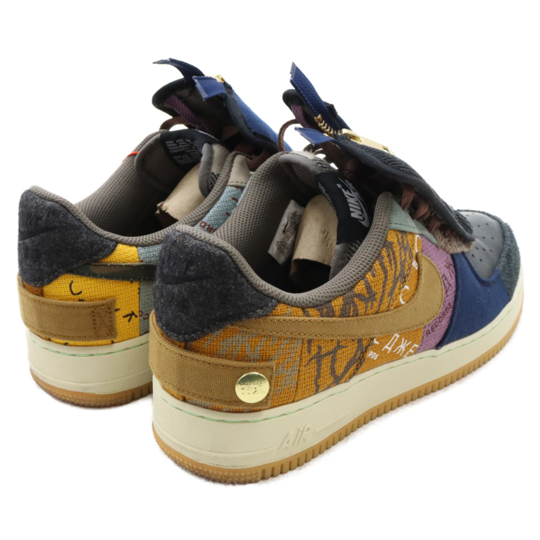 NIKE(ナイキ)のNIKE ナイキ ×Travis Scott AIR FORCE 1 LOW CACTUS JACK CN2405-900 トラビス スコット エアフォース 1 カクタスジャック ローカットスニーカー マルチ US10.5/28.5cm メンズの靴/シューズ(スニーカー)の商品写真