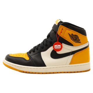 ナイキ(NIKE)のNIKE ナイキ AIR JORDAN 1 RETRO HIGH OG Taxi 555088-711 エアジョーダン1 ハイ OG タクシー ハイカットスニーカー イエロー/ブラック US11/29.0cm(スニーカー)