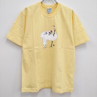 ブルーナボイン(BRUNABOINNE)のBRU NA BOINNE 新品 レスラー豆の木T No.8998 8S-205 L 定価9500円 半袖Ｔシャツ カットソー イエロー メンズ ブルーナボイン【中古】4-0405S♪#(Tシャツ/カットソー(半袖/袖なし))