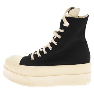 DRKSHDW ダークシャドウ 23AW MEGA BUMPER SNEAKS メガバンパー ハイカットスニーカー ブラック/ホワイト