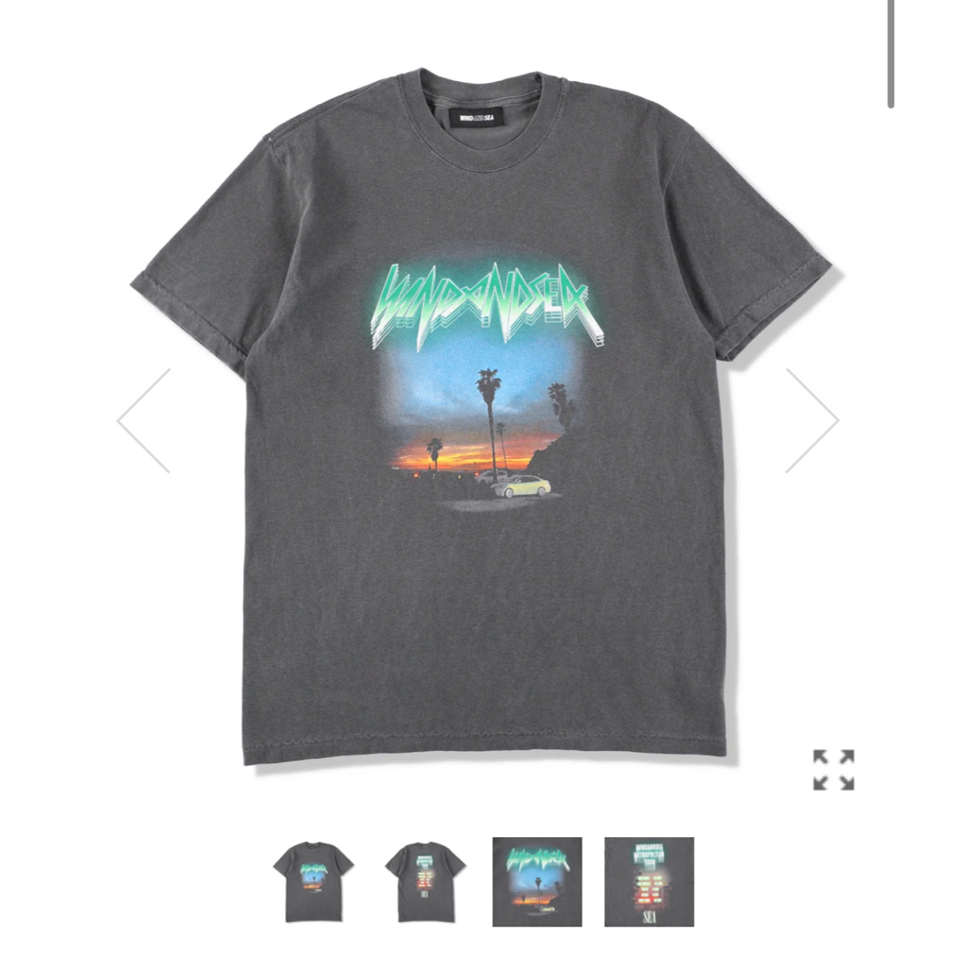 WIND AND SEA - wind and sea Tシャツ Sサイズ METRO POLITANの WIND AND SEA - wind and sea Tシャツ Sサイズ METRO POLITANの