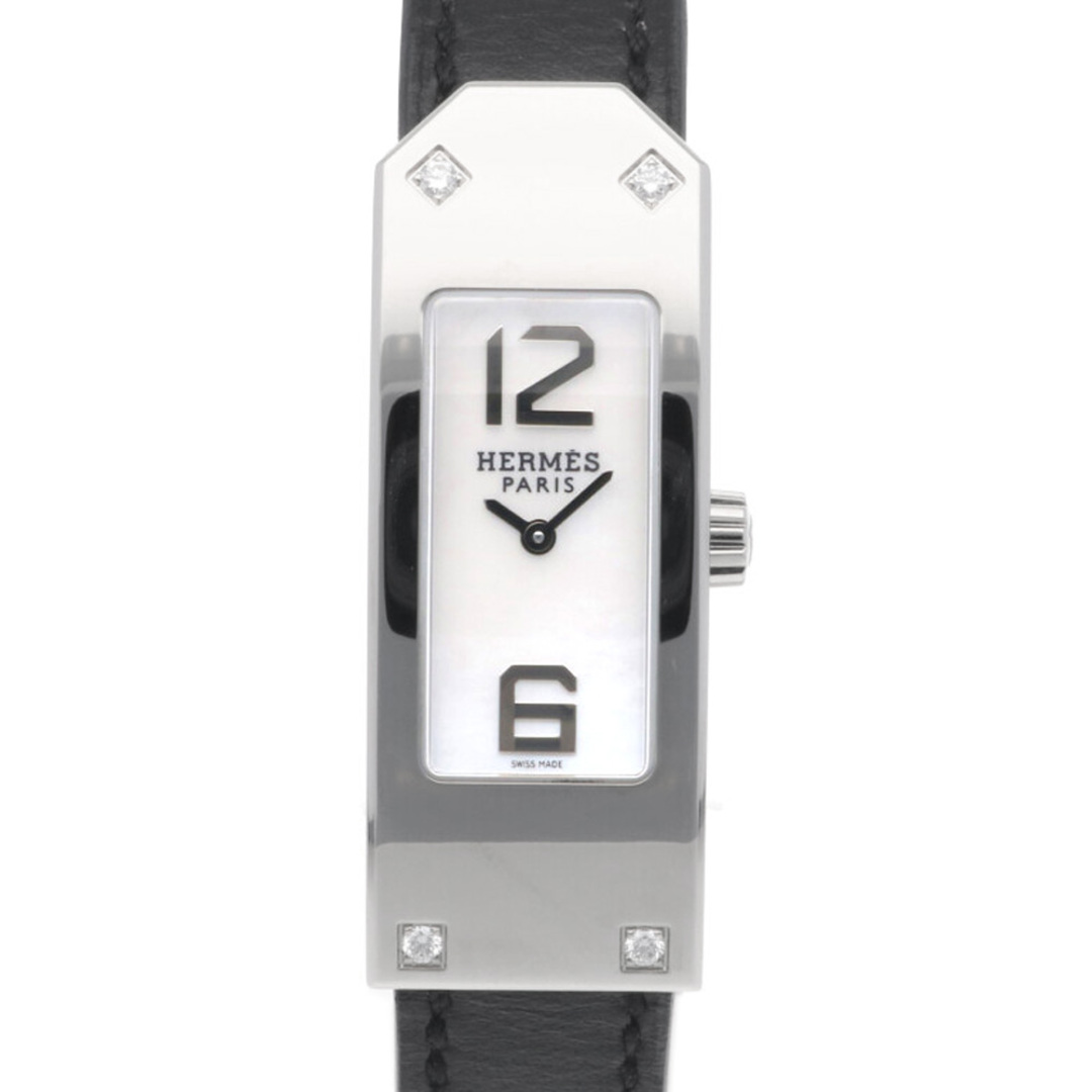 Hermes(エルメス)のエルメス ケリー2 腕時計 時計 ステンレススチール KT1.230 クオーツ レディース 1年保証 HERMES  中古 レディースのファッション小物(腕時計)の商品写真