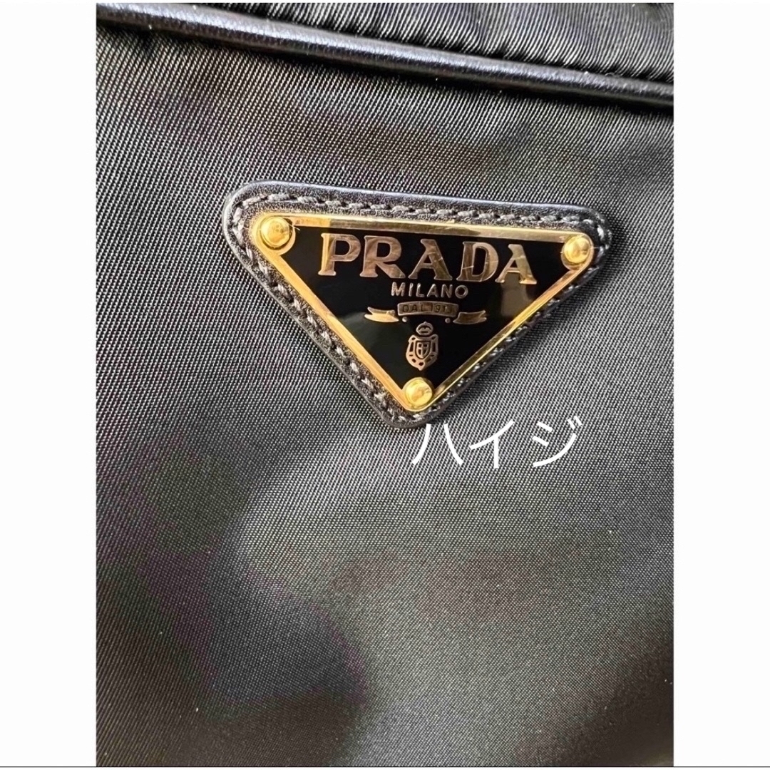 PRADA(プラダ)の極美品 PRADA プラダ ショルダー ナイロン 三角ロゴ レディースのバッグ(ショルダーバッグ)の商品写真