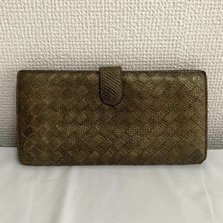 Bottega Veneta - BOTTEGAVENETA ボッテガヴェネタ イントレチャート 長財布 ゴールド