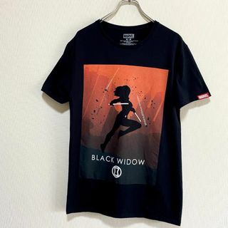 MARVEL - アメリカ古着　MARVEL　ブラック・ウィドウ　ムービーTシャツ　J379