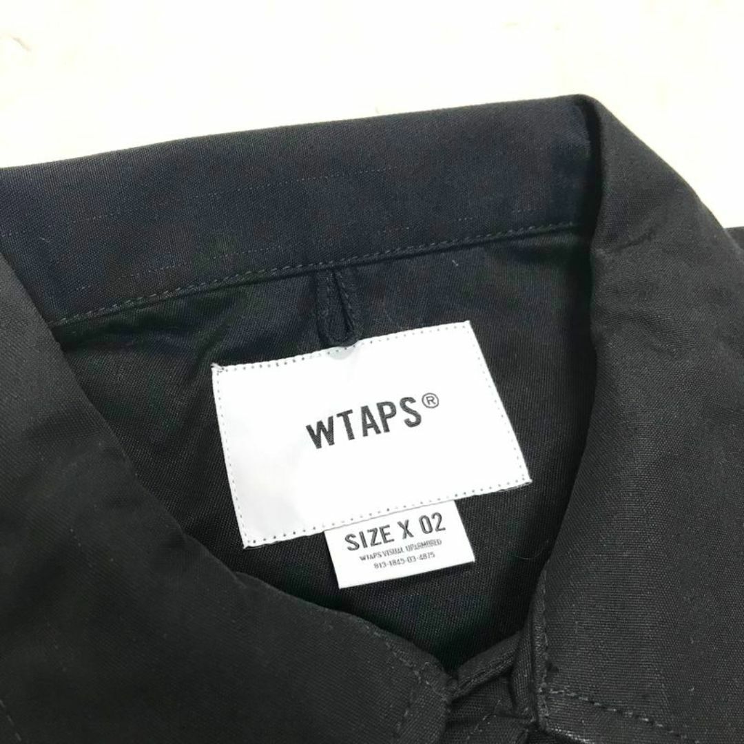 W)taps(ダブルタップス)のM WTAPS JMOD 02/LS/CTPL.TWILL.PROTECT 黒 メンズのジャケット/アウター(ミリタリージャケット)の商品写真