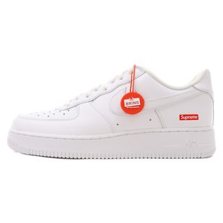 シュプリーム(Supreme)のSUPREME シュプリーム ×NIKE AIR FORCE 1 LOW CU9225-100 US8.5 26.5cm ナイキ エアフォース1スニーカー ホワイト(スニーカー)