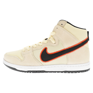 ナイキ(NIKE)のNIKE SB ナイキエスビー DUNK HIGH PRO PRM COCONUT MILK ダンク ハイ ココナッツミルク ハイカットスニーカー アイボリー US8.5/26.5cm DO9394-100(スニーカー)