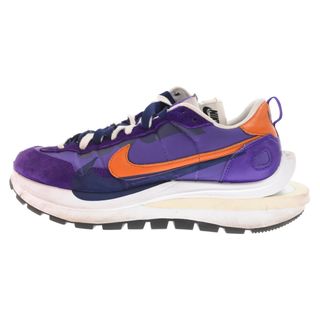 ナイキ(NIKE)のNIKE ナイキ ×sacai VAPOR WAFFLE DARK IRIS サカイ ヴェイパーワッフル ローカットスニーカー パープル/オレンジ US9.5/27.5cm DD1875-500(スニーカー)