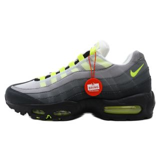 ナイキ(NIKE)のNIKE ナイキ AIR MAX 95 OG NEON YELLOW エアマックス95 イエローグラデ ローカットスニーカー グレー/イエロー US9/27cm CT1689‐001(スニーカー)