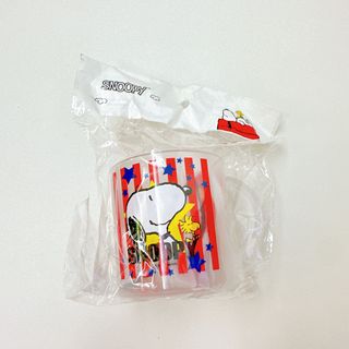 SNOOPY - 新品 スヌーピーコップ＆巾着ver3 プラコップ コップ袋 幼稚園 お弁当グッズ