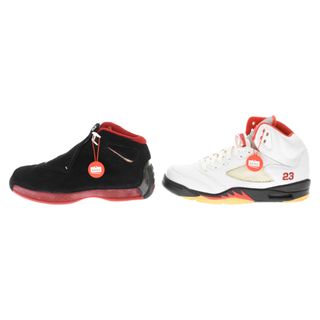 ナイキ(NIKE)のNIKE ナイキ Air Jordan 5 Countdown Pack 18/5 エアジョーダン5 カウントダウンパック 2足セット ブラック ホワイト US8.5/26.5cm 332565-991(スニーカー)