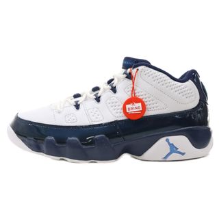 ナイキ(NIKE)のNIKE ナイキ Air Jordan 9 Retro Low Blue Pearl エアジョーダン9 レトロ ロー ブルーパール ローカットスニーカー ホワイト/ネイビー US8.5/26.5cm 303895-142(スニーカー)