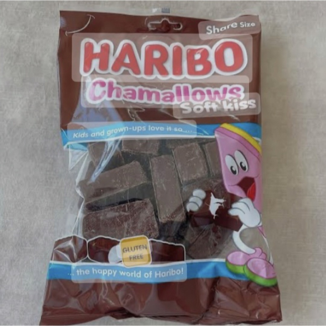 ハリボー(ハリボー)のHARIBO ハリボー　チョコマシュマロ　チャマローズ　大容量　日本未発売 食品/飲料/酒の食品(菓子/デザート)の商品写真