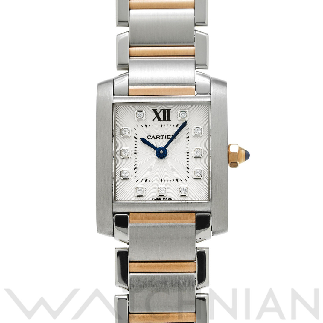 Cartier(カルティエ)の中古 カルティエ CARTIER WE110004 シルバー /ダイヤモンド レディース 腕時計 レディースのファッション小物(腕時計)の商品写真