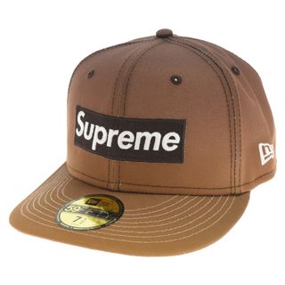 シュプリーム(Supreme)のSUPREME シュプリーム 23SS×NEW ERA Gradient Box Logo ニューエラ グラディエント ボックスロゴ ベースボールキャップ 帽子 ブラウン(キャップ)