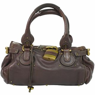 Chloe - 本物 クロエ Chloe パディントン ハンドバッグ レザー ブラウン Paddington バッグ 中古