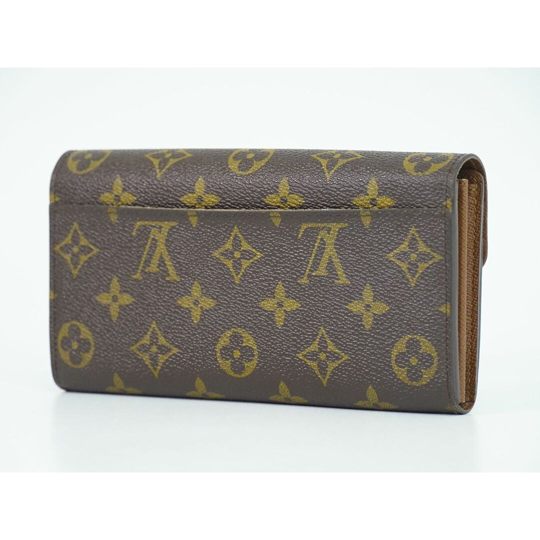 LOUIS VUITTON(ルイヴィトン)の本物 ルイヴィトン LOUIS VUITTON LV ポルトフォイユサラ モノグラム 長財布 ロングウォレット ブラウン M60531 Portefeuille Sarah ビトン 財布 ウォレット 中古 レディースのファッション小物(財布)の商品写真