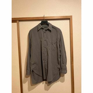 コモリ(COMOLI)のcomoli 24ss ヨリ杢ワークシャツ　サイズ2(シャツ)