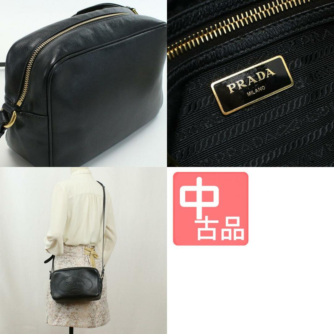 PRADA(プラダ)のプラダ PRADA 斜め掛け ショルダーバッグ レディース 1BH089 2EBJ F0002 ショルダーバッグ レディースのバッグ(ショルダーバッグ)の商品写真