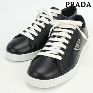 プラダ(PRADA)のプラダ PRADA スニーカー メンズ 2EE376 3F0E F0632 ブラッシュドレザースニーカー(スニーカー)