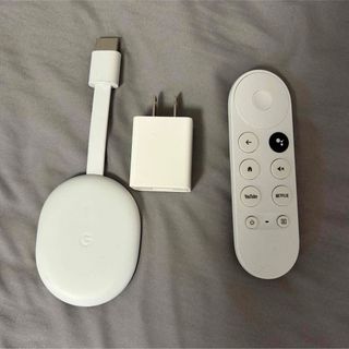 グーグル(Google)のGoogle Chromecast with Google TV snow/ホワ(その他)